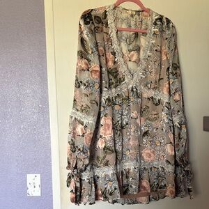 For Love and Lemons babydoll mini dress